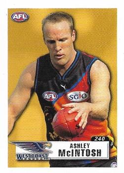 2001 ESP AFL Team & Player Stickers #240 Ashley McIntosh Front